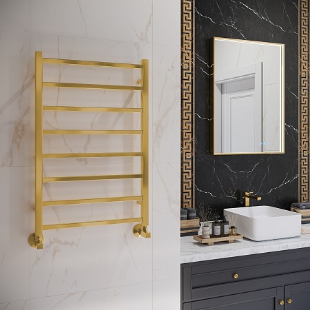 Ватикан П8 500х800 Полотенцесушитель TERMINUS Брашированное золото Бузулук - фото 3 Ватикан П8 500х800 Полотенцесушитель TERMINUS Брашированное золото Бузулук - фото 3