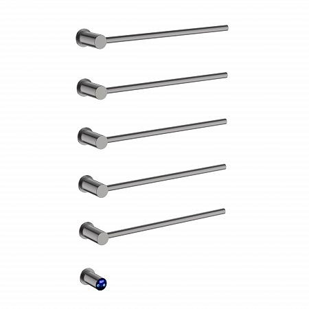 Аккорд П5 500х800 электро Полотенцесушитель TERMINUS Оружейная сталь Бузулук - фото 1