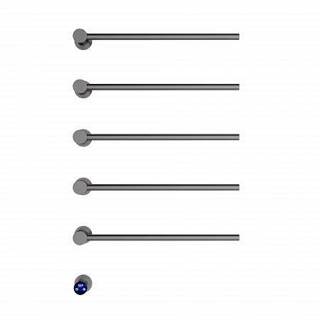 Аккорд П5 500х800 электро Полотенцесушитель TERMINUS Оружейная сталь Бузулук - фото 2